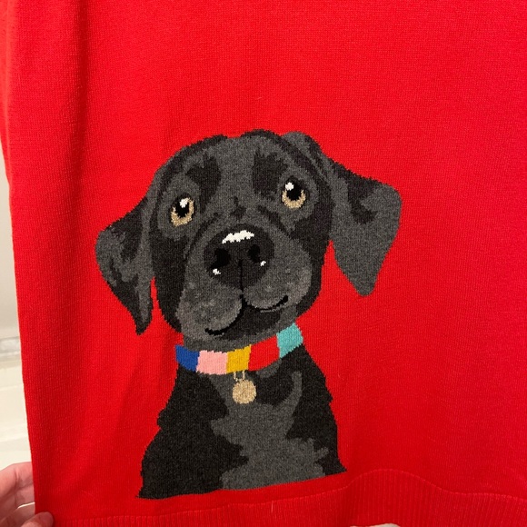 NWOT Joules Miranda Intarsia Knit Jumper/Sweater (with Black Lab!) - Picture 5 of 14